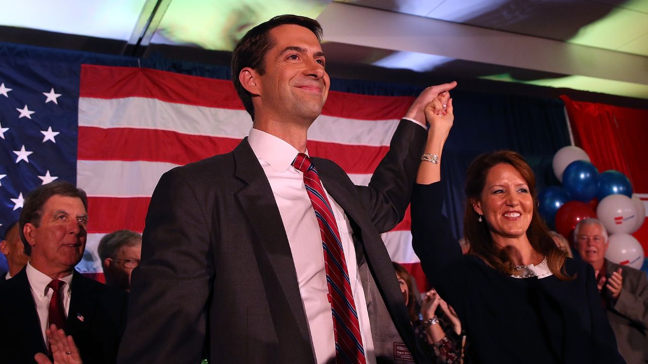 Tom Cotton wife