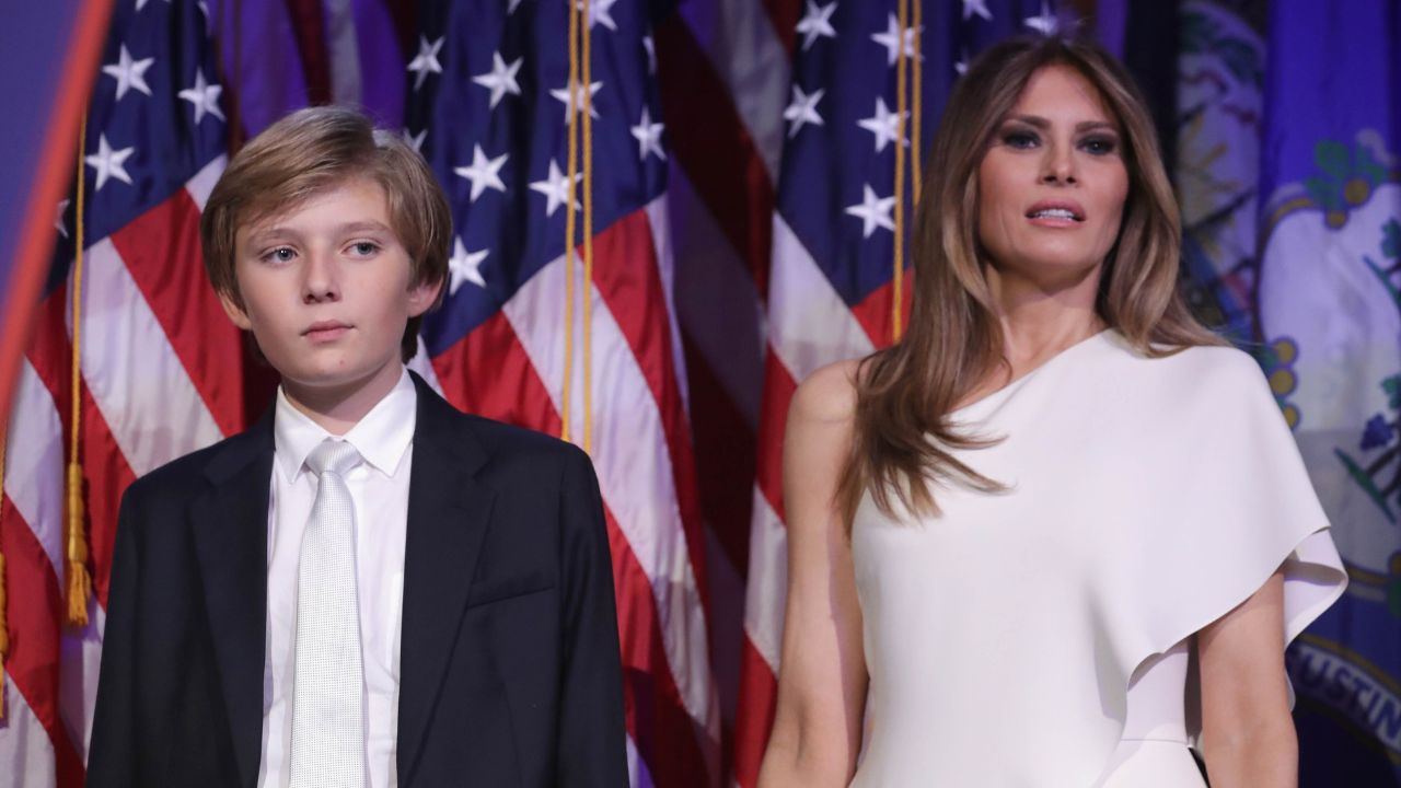 Barron Trump income